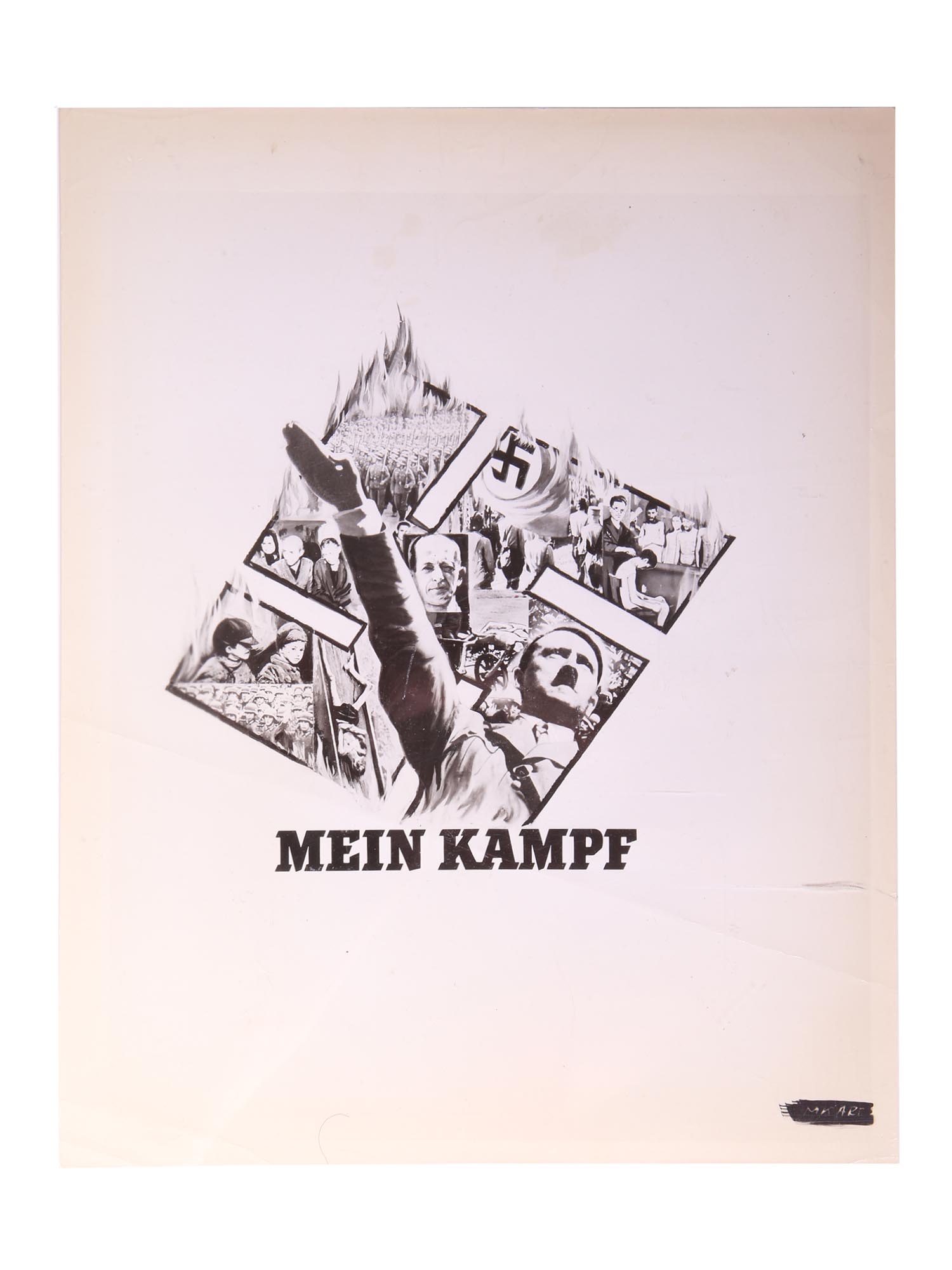 THREE ORIGINAL MEIN KAMPF PRESS POST PHOTO PRINTS PIC-1